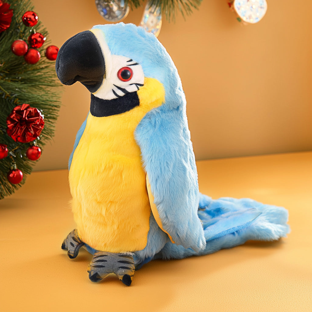 The ChatterBox Parrot - Lifelike Chirping, Flapping, and Interactive Fun + 50% OFF