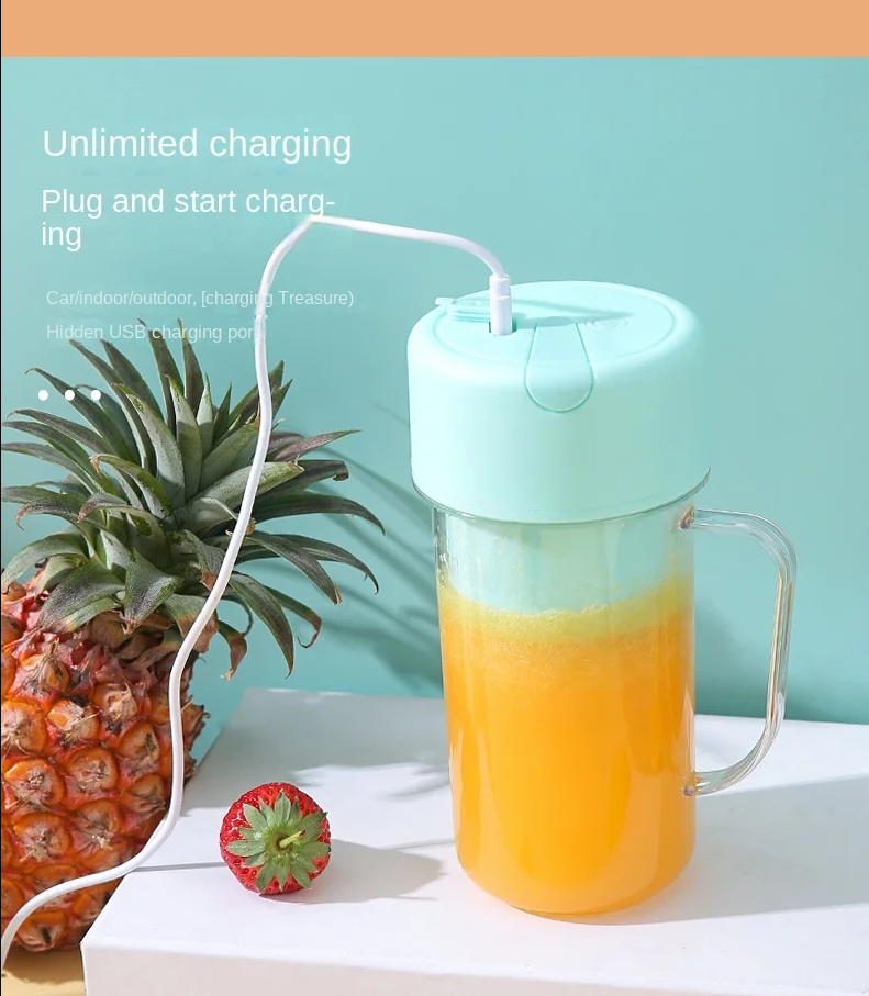 The BlendFlow Juicer Crusher - Fresh Smoothies, Anytime, Anywhere + 50% OFF
