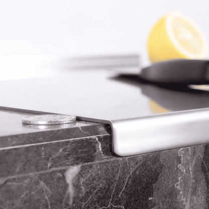 Mise™ – Non-Porous 316 Stainless Steel Cutting Board with Double-Sided Prep Surface + 50% OFF