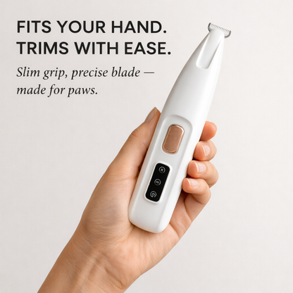 Hushpaw™ – Silent, Safe & Precise Pet Paw Trimmer + 50% OFF