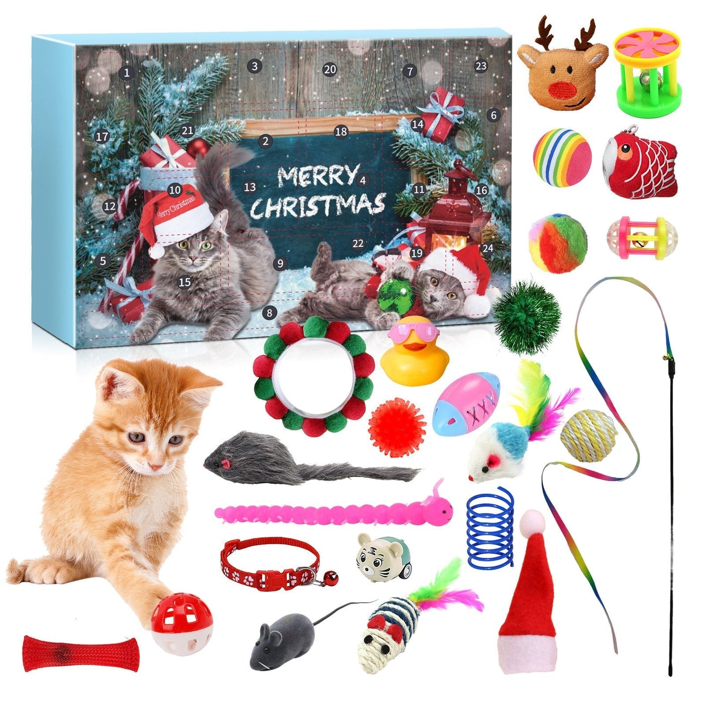 The Purrfect Advent Calendar - 24 Days of Festive Cat Delight + 50% OFF