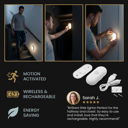 The AuraGlow Mini Sensor — Wireless & Energy Saving + 50% OFF