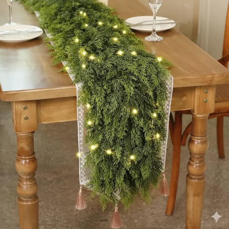 LuxeCedar Garland - Own the Block This Christmas - 50% OFF