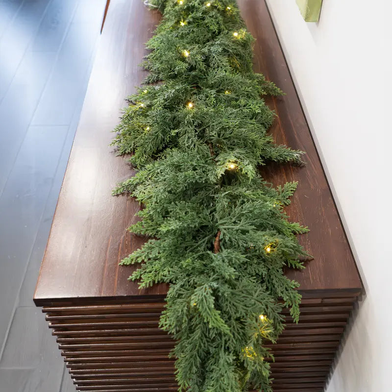 LuxeCedar Garland - Own the Block This Christmas - 50% OFF