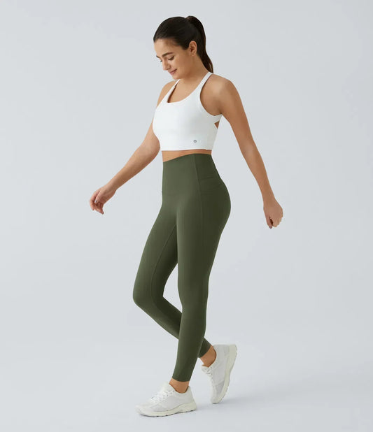 The SlimSculpt Leggings - High-Waisted, Waist Shaping, and Pocket Support + 50% OFF
