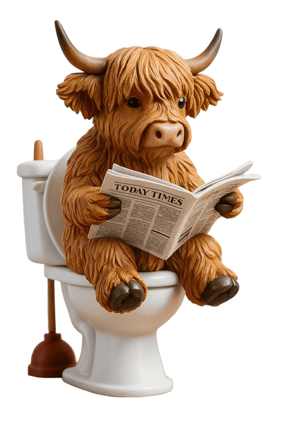 The Highland Cow Advent Calendar - 24 Days of Festive Fun + 50% OFF