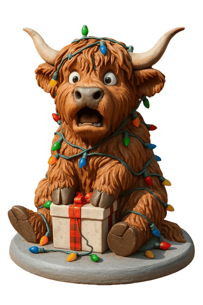 The Highland Cow Advent Calendar - 24 Days of Festive Fun + 50% OFF