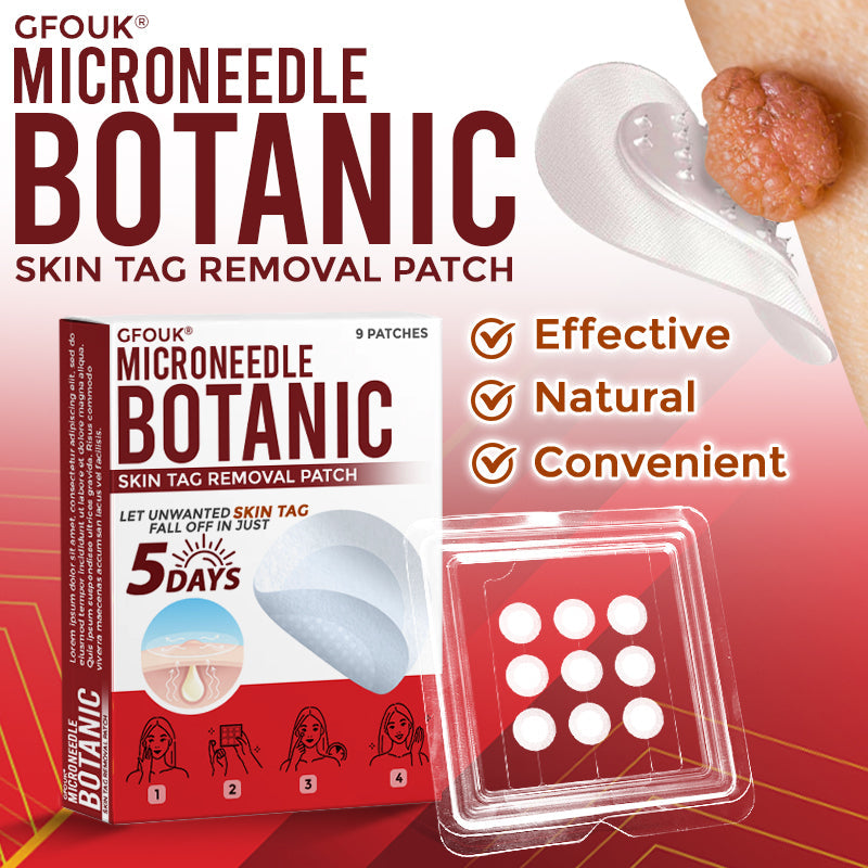 The MicroDerm Patch - Painless Skin Tag & Blemish Removal + 50% OFF