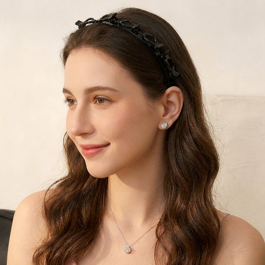 Coilbrook™ – 8-Clip Anti-Slip Weave Headband for Instant Braided Styles +  1+1 FREE