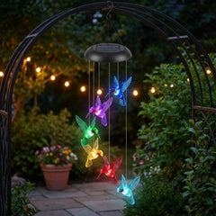 Duskcroft™ – Solar Hummingbird Color-Changing LED Garden Light + 50% OFF