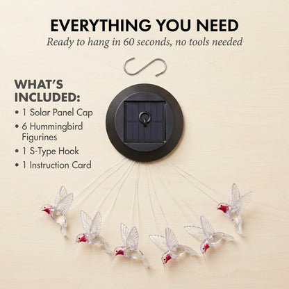 Duskcroft™ – Solar Hummingbird Color-Changing LED Garden Light + 50% OFF