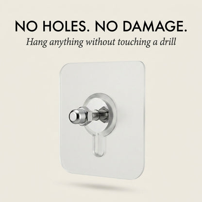 Gripholt™ – No-Drill Adhesive Screw Mount Wall Stickers + 50% OFF