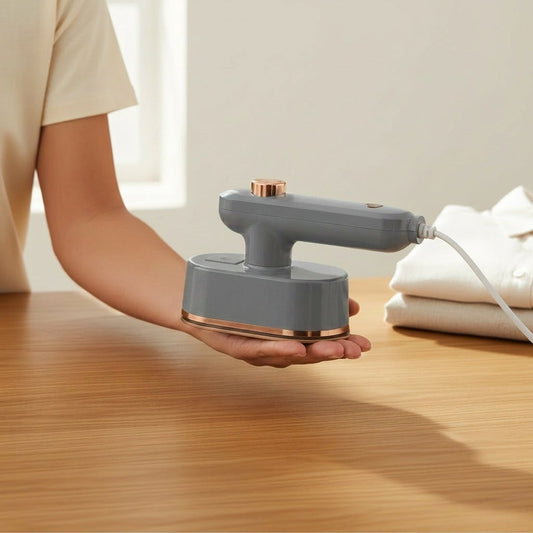 Pressley™ – 2-in-1 Handheld Steam Iron with 10-Second Heat & Titanium Plate + 50% OFF