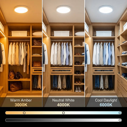 Lumcrest™ – Rechargeable Motion Sensor Ceiling Light with Remote, Magnetic Wireless, 3 Modes & Color Temps + 50% OFF