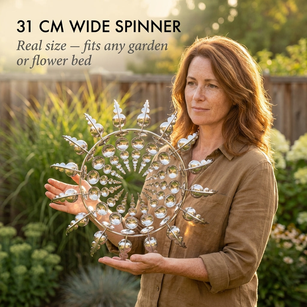 Viralume™ – Dual-Spin Kinetic Wind Sculpture for Garden & Yard + 50% OFF