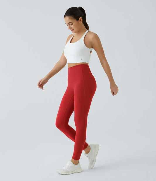 The SlimSculpt Leggings - High-Waisted, Waist Shaping, and Pocket Support + 50% OFF