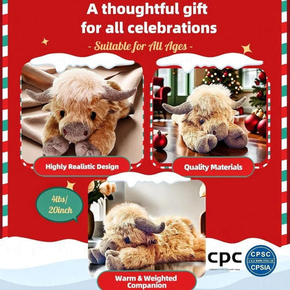 The CozyGround Highland Cow - The Adorable Gift That Sells Out Fast! + 50% OFF