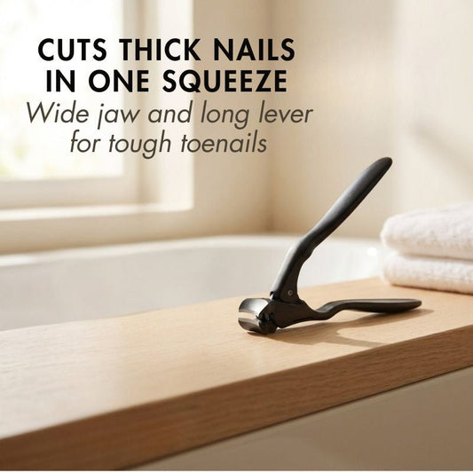 Leverwick™ – Wide Jaw, Long Handle Nail Clipper for Thick Nails + 50% OFF