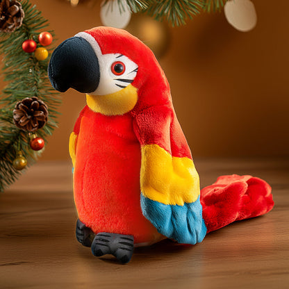 The ChatterBox Parrot - Lifelike Chirping, Flapping, and Interactive Fun + 50% OFF