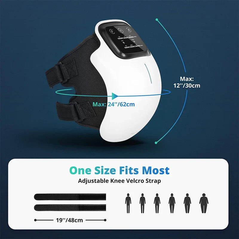 The AuraHeat Knee Pad - Wireless Heat, Targeted Massage, and  Relief + 50% OFF