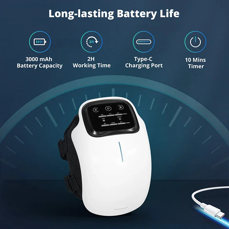 The AuraHeat Knee Pad - Wireless Heat, Targeted Massage, and  Relief + 50% OFF