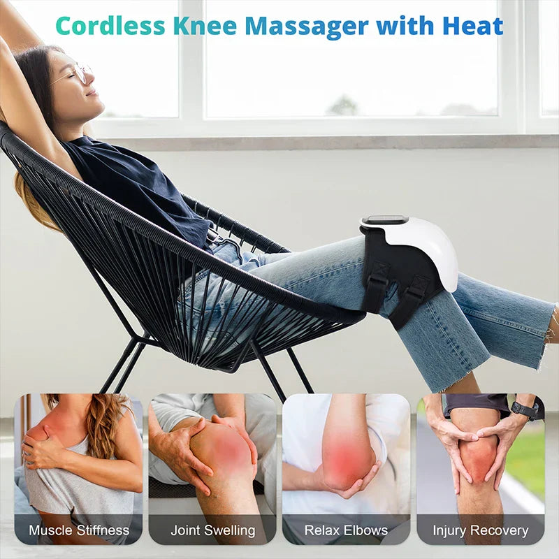 The AuraHeat Knee Pad - Wireless Heat, Targeted Massage, and  Relief + 50% OFF