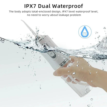 The AquaJet Flosser - Superior Clean, No More String Floss Hassle + 50% OFF