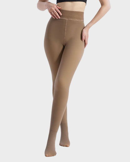 The SheerLuxe Fleece Tights - Wear Dresses in Winter + 50% OFF