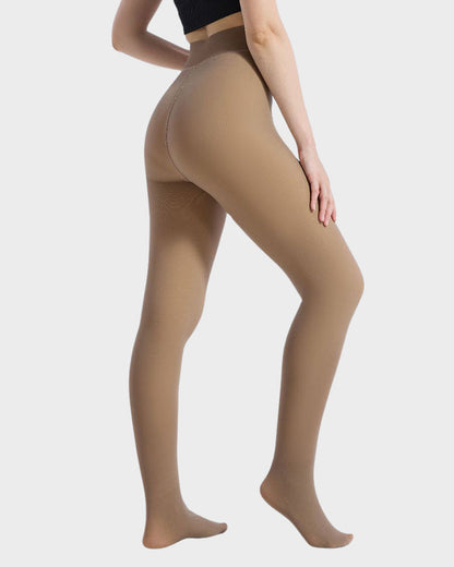 The SheerLuxe Fleece Tights - Wear Dresses in Winter + 50% OFF