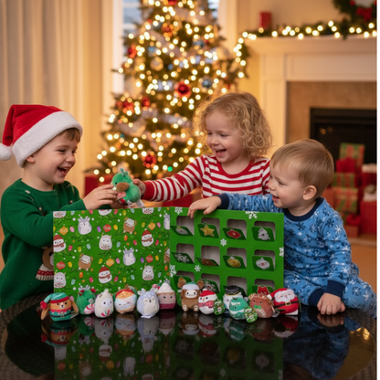 The Squishmallow Advent Calendar - 24 Days of Cozy, Collectible Fun + 50% OFF