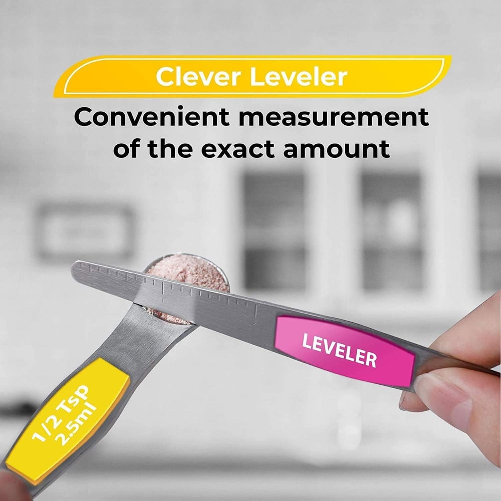 The SnapMeasure  Spoon Set - The Last Spoons You'll Ever Buy +50% OFF