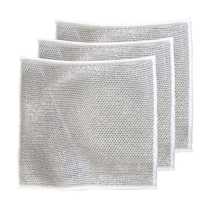 The Miracle Wire Cleaning Cloth - Tough on Grime, Gentle on Pans - 1+1 FREE
