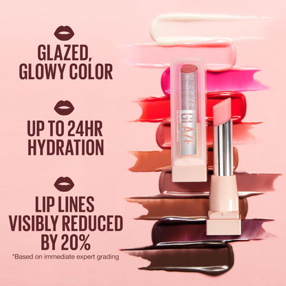 HydroGlaze Lip Balm - Glassy Shine, Zero Stickiness + 50% OFF