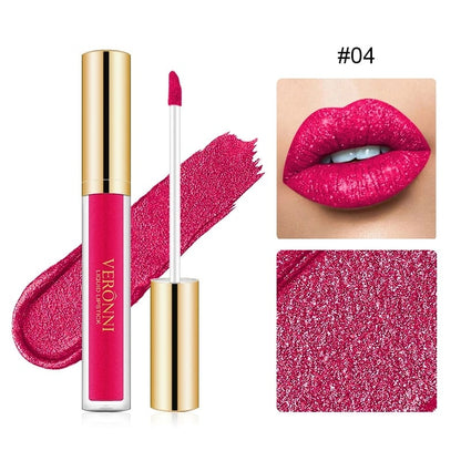 DiamondShine Liquid Lipstick - 16-Hour Shine, All-Day Comfort - 1+1 FREE
