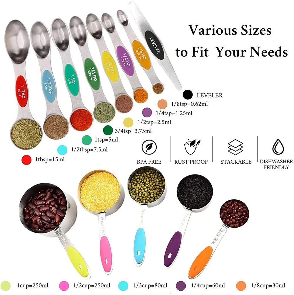 The SnapMeasure  Spoon Set - The Last Spoons You'll Ever Buy +50% OFF