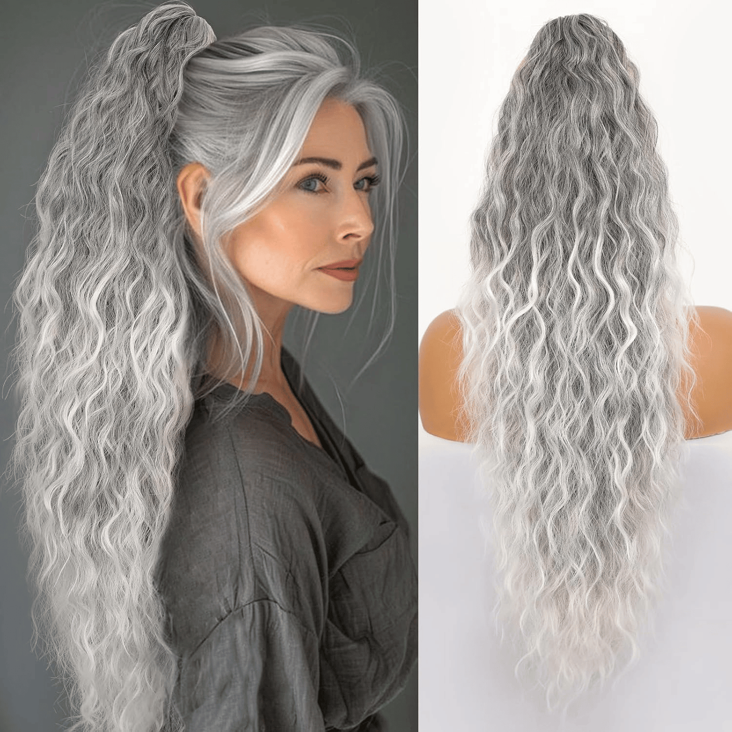 The SilkiPony  Extension - A Perfect Ponytail in Seconds + 50% OFF