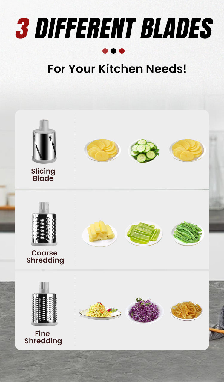 The SwiftSlice Rotary Grater - Your 12x Faster Kitchen Helper + 50% OFF