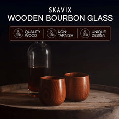 The CharredOak Whiskey Glass - Hand-Made for Enhanced Bourbon Flavor + 50% OFF