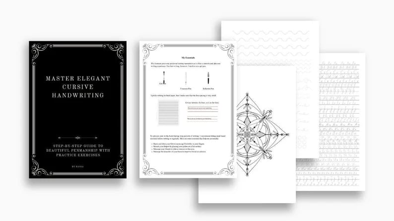 RefinedScript Guide - Achieve Elegant Handwriting - 50% OFF LIMITED TIME