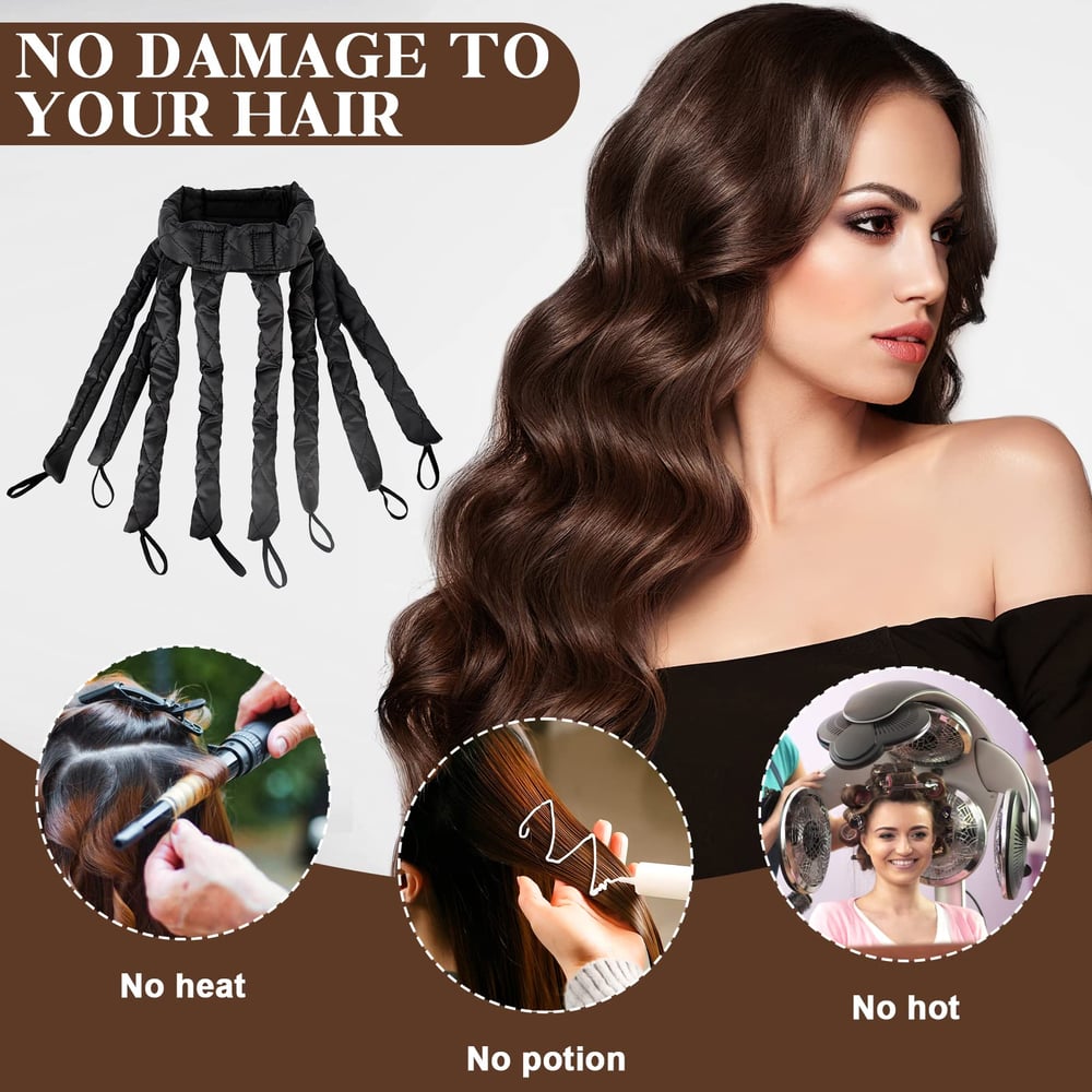The AuraCurl Heatless Curler - Perfect Curls, Zero Damage + 50%OFF