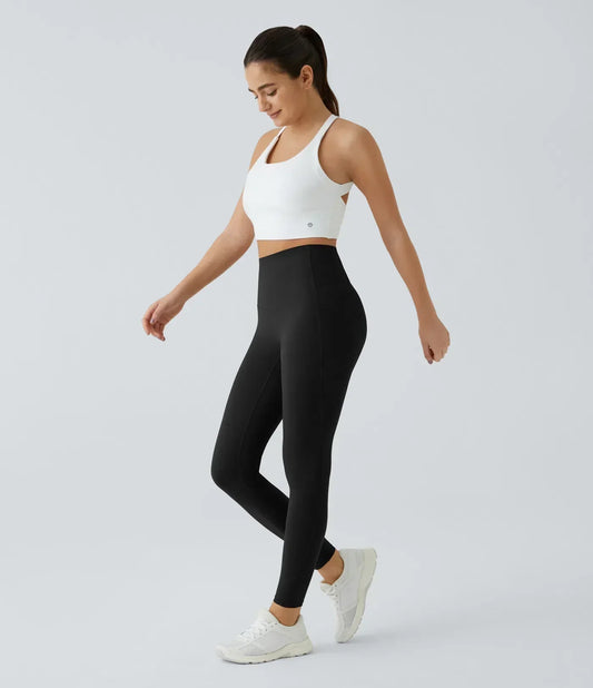 The SlimSculpt Leggings - High-Waisted, Waist Shaping, and Pocket Support + 50% OFF