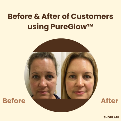 The PureGlow  Black Tea Mask - A Total Skin Reset in a Jar + 1+1 FREE