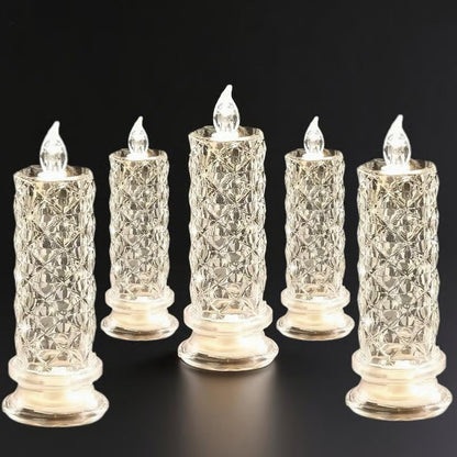 The CrystalGlitter Candle - A Dazzling, Color-Changing Glow + 50% OFF