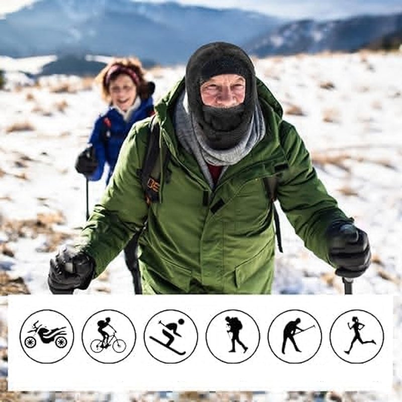 The AuraWarm Hood Ski Mask - Your All-in-One Winter Armor + 50% OFF