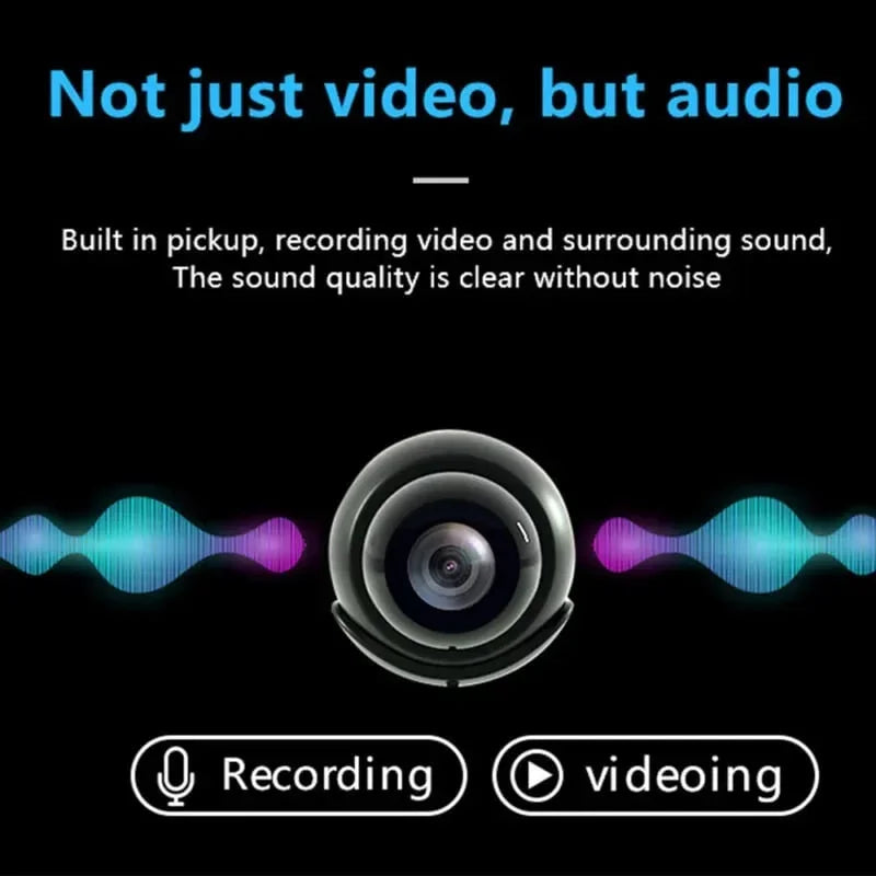 The WatchGuard Mini Cam - 1080P Security, USB Powered, and Anti-Theft +50% OFF