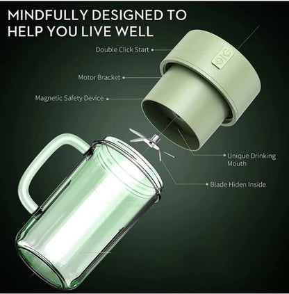 The BlendFlow Juicer Crusher - Fresh Smoothies, Anytime, Anywhere + 50% OFF