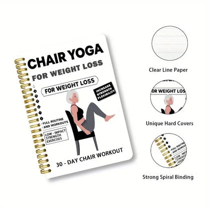 The 30-Day Chair Yoga Guide - Lose Weight From Your Seat + 50% OFF