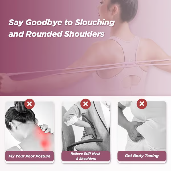 Posture Sculptor Band: Tone, Align, and Move Freely. PLUS +  1+1 FREE