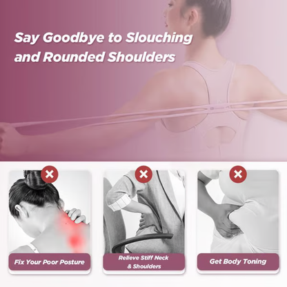 Posture Sculptor Band: Tone, Align, and Move Freely. PLUS +  1+1 FREE