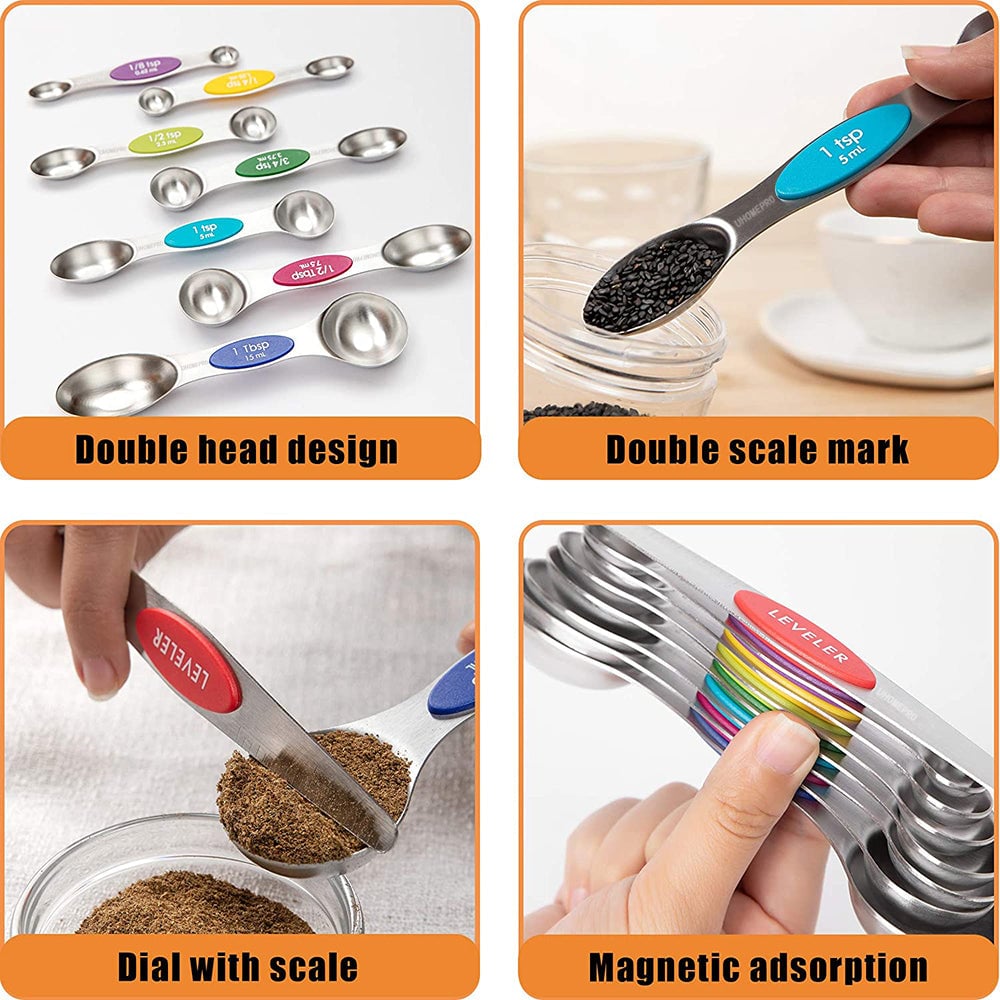 The SnapMeasure  Spoon Set - The Last Spoons You'll Ever Buy +50% OFF